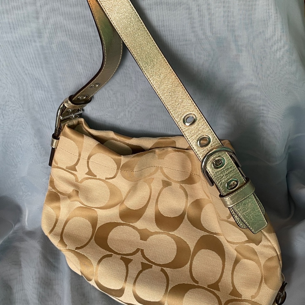 Coach Signature Canvas Crossbody Bag